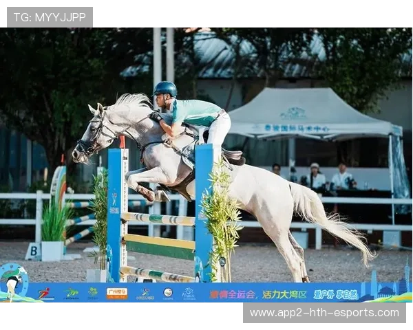 马术障碍赛马直接跳过围栏把观众吓哭